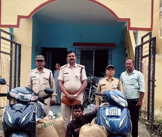 मुंगेली में आबकारी विभाग की कार्रवाई, 7.5 लीटर अवैध शराब जब्त