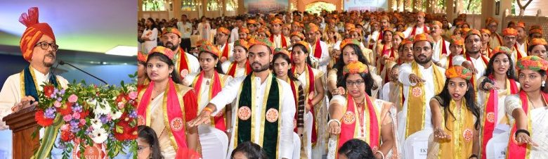 रायपुर : श्री रावतपुरा सरकार विश्वविद्यालय के तृतीय दीक्षांत समारोह में शामिल हुए राज्यपाल