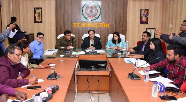 राजनांदगांव : नगरीय निकाय एवं त्रिस्तरीय पंचायत निर्वाचन 2025 की घोषणा – कलेक्टर एवं जिला निर्वाचन अधिकारी ने ली प्रेसवार्ता
