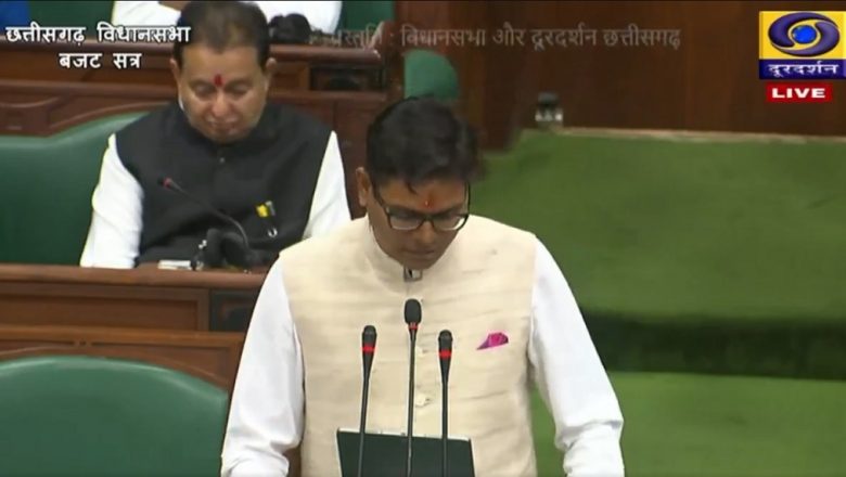 मुख्यमंत्री विष्णुदेव साय के नेतृत्व में वित्त मंत्री ओपी चौधरी ने पेश किया ऐतिहासिक बजट