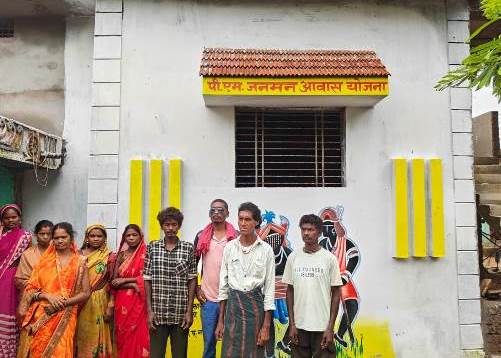 महासमुंद: विशेष पिछड़ी जनजाति के परिवारों को मिला प्रधानमंत्री आवास योजना का लाभ
