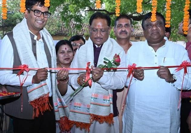 मुख्यमंत्री विष्णुदेव साय ने जांजगीर में नवनिर्मित तहसील कार्यालय भवन का किया लोकार्पण: 142 वर्षों बाद जांजगीर को मिला नया तहसील भवन
