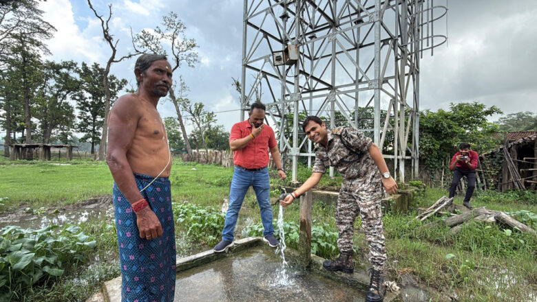 अचानकमार टाइगर रिजर्व के घने जंगलों में बसे बम्हनी गांव की वर्षों पुरानी पेयजल समस्या दूर हुई