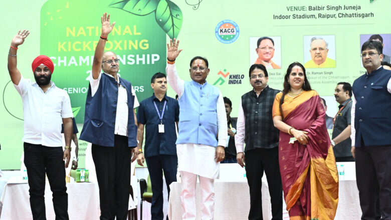 खेल युवाओं में साहस, शक्ति और दृढ़ संकल्प का विकास करते हैं: मुख्यमंत्री विष्णु देव साय
