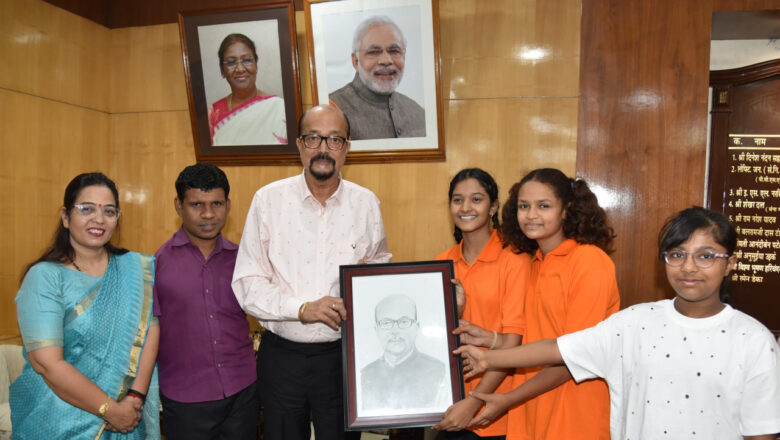 राज्यपाल श्री डेका से कोपलवाणी विशेष स्कूल के बच्चों ने की मुलाकात