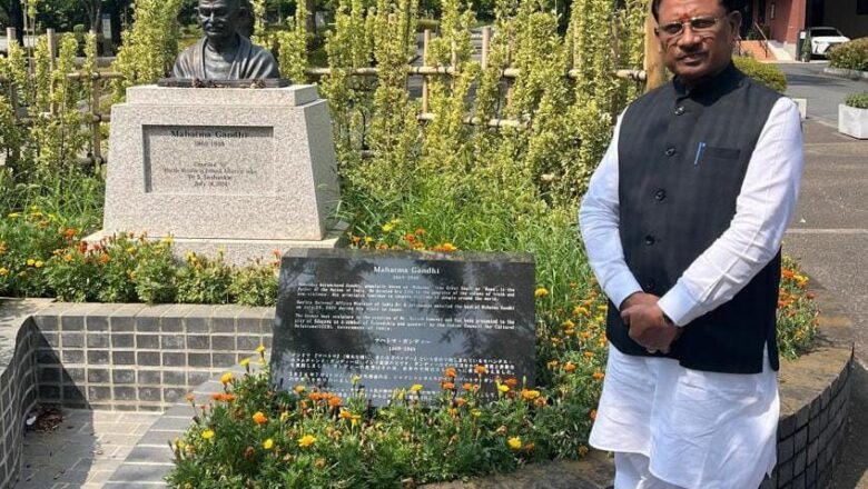 मुख्यमंत्री श्री विष्णुदेव साय ने टोक्यो के ‘लिटिल इंडिया’ पहुँचकर महात्मा गांधी को किया नमन