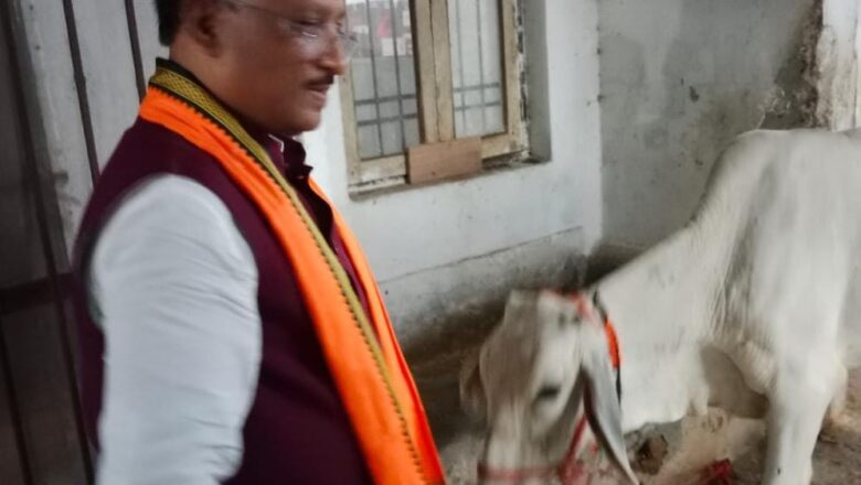 गौ-सेवा से ही मिलती है सच्ची शांति और ऊर्जा : मुख्यमंत्री साय