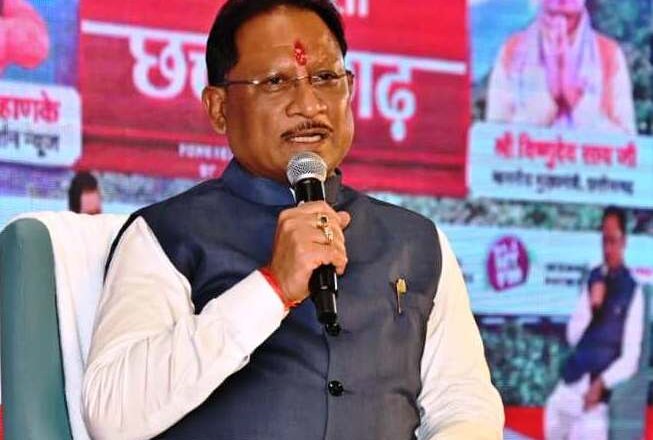 प्रदेश में नक्सलवाद समाप्त कर गढ़ेगें विकास की राह: मुख्यमंत्री विष्णुदेव साय