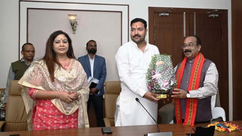 उप मुख्यमंत्री श्री अरुण साव ने युवा आयोग के वेबसाइट को किया लॉन्च