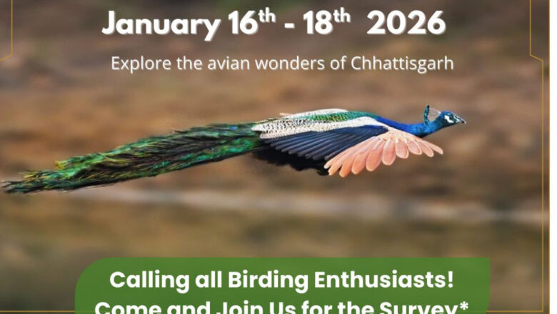 बारनवापारा वन्यजीव अभयारण्य में आयोजित होगा ‘सिटिज़न साइंस बर्ड सर्वे 2026’